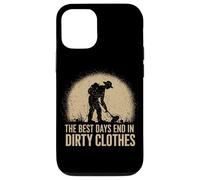 Détection de Métaux Vie The Best Days End in Dirty Clothes Coque pour iPhone 12/12 Pro
