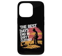 Détection de Métaux Vie The Best Days End in Dirty Clothes Coque pour iPhone 13 Pro