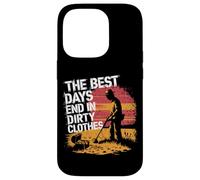 Détection de Métaux Vie The Best Days End in Dirty Clothes Coque pour iPhone 14 Pro