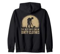 Détection de Métaux Vie The Best Days End in Dirty Clothes Sweat à Capuche