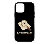Détective Amateur I Solve Historical Mystères Investigator Coque pour iPhone 12 Mini