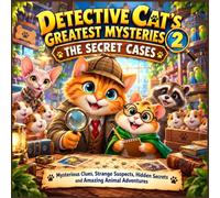 DETECTIVE CAT'S GREATEST MYSTERIES 2: THE SECRET CASES: Mysterious Clues, Strange Suspects, Hidden Secrets and Amazing Animal Adventures