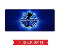 Detective Conan 700X300Mm Tapis De Souris, Étendu XXL Grand Tapis De Souris De Jeu Professionnel avec Base De 3Mm D'Épaisseur, pour Ordinateurs Portables, Pc