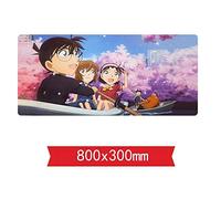 Detective Conan Speed Gaming Tapis De Souris |Tapis De Souris XXL | 800 X 300Mm Grand Format |Base De 2Mm D'Épaisseur | Une Précision Et Une Vitesse Parfaites, A