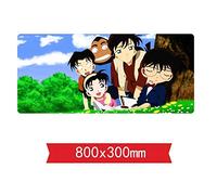 Detective Conan Speed Gaming Tapis De Souris |Tapis De Souris XXL | 800 X 300Mm Grand Format |Base De 2Mm D'Épaisseur | Précision Et Vitesse Parfaites, C