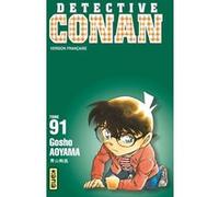 Détective Conan - Tome 91 Gosho Aoyama (Illustration), Gosho Aoyama (Auteur)