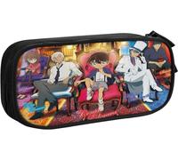 Detective Conan Trousse À Crayons Avec Compartiments Double Face Pour Enfants