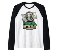 Détective Financier au Travail Manche Raglan