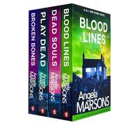 Detective Kim Stone Series 4-7 Collection 4 Books Set By Angela Marsons (Play Dead, Blood Lines, Dead Souls & Broken Bones)