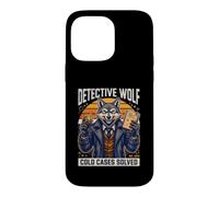 Détective Wolf Cas froids résolus Coque pour iPhone 14 Pro Max