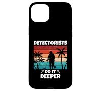 Detectorists Do It Deeper Metal Detecting Treasure Hunting Coque pour iPhone 15 Plus