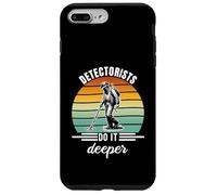 Detectorists Do It Deeper Metal Detecting Treasure Hunting Coque pour iPhone 7 Plus/8 Plus