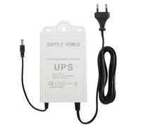 detee Alimentation sans Coupure Mini UPS 12V-2A pour WiFi, Modem, Routeur, Caméra de Sécurité avec Batterie de Secours Protectrice, Prise EU