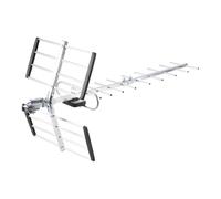 detee Antenne Numérique Chaînes de Télévision 4K Gratuites Installation Facile de Haute Qualité pour Toit Grenier Extérieur