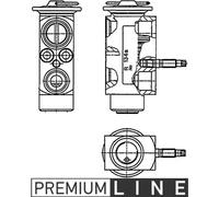 MAHLE ORIGINAL AVE 60 000P Détendeur, climatisation