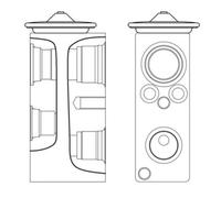 Détendeur de climatisation MAHLE AVE 3 000S