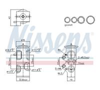 NISSENS 999428 Détendeur, climatisation