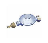 Détendeur de gaz - Butane - Bronze - Soupape de sécurité - Utilisation extérieure - Métal