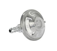 Détendeur de gaz d'angle mono-étage Propane - Butane, 37 Bar, petite bouteille de voyage, filetage 3/8" L avec embout de tuyau 9-10 mm