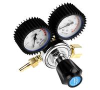Detendeur Gaz, Détendeur Co2, Réducteur de pression de CO2 régulateur de bouteille de gaz de de fût débitmètre de CO2 et régulateur à double jauge pour de coupe de soudage au gaz