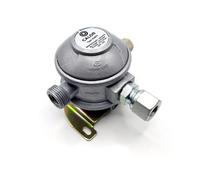 Détendeur GPL Bulkhead 30 mbar 8 mm 90° caravane camping-car bateau propane butane