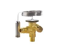 Détendeur thermostatique, Compatible avec Danfoss 068Z3346, R134A/R513A | Corps T2 à équilibrage interne, raccords flare 3/8 x 1/2 po, pour circuits frigorifiques R134A/R513A