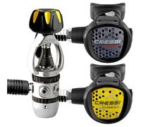 Cressi Xs Compact Ac2 Int Diving Regulator Set Noir,Argenté
