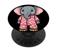 Détendez-vous et détendez-vous avec cet éléphant endormi PopSockets PopGrip Adhésif
