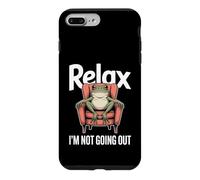 Détendez-Vous, Je ne Vais Pas Sortir, Grenouille, introverti Coque pour iPhone 7 Plus/8 Plus