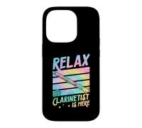Détendez-Vous, Le clarinettiste est là Coque pour iPhone 14 Pro