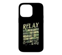 Détendez-Vous, Le clarinettiste est là Coque pour iPhone 14 Pro Max