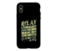 Détendez-Vous, Le clarinettiste est là Coque pour iPhone X/XS