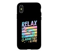 Détendez-Vous, Le clarinettiste est là Coque pour iPhone X/XS