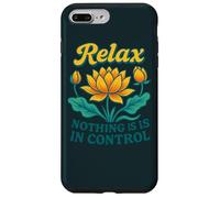 Détendez-Vous Rien n'est en contrôle du Yoga Fleur de Lotus Coque pour iPhone 7 Plus/8 Plus