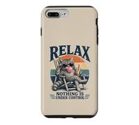 Détendez-Vous, Rien n'est sous contrôle. Amoureux des Chats, Papa, Maman Coque pour iPhone 7 Plus/8 Plus