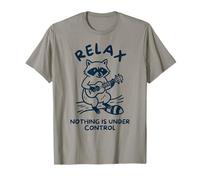 Détendre Rien n'est sous Le contrôle du Raton Laveur ukulélé T-Shirt