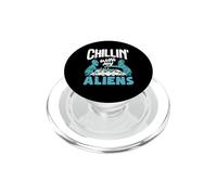 Détends-toi avec Mes extraterrestres, Halloween drôle PopSockets PopGrip pour MagSafe