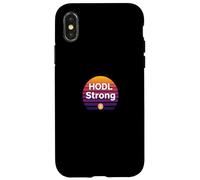 Détenez Une Forte liberté de Fortune, Selon Une Pile cryptographique Bitcoin Coque pour iPhone X/XS
