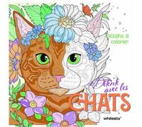Détente avec les chats - Dessins à colorier - Collectif - White Star Eds - broché - Livre-jeu