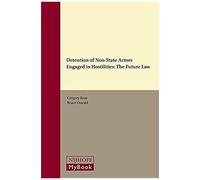 Detention Of Non-State Actors Engaged In Hostilities
