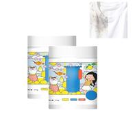 Détergent à lessive hyper concentré, 500 g, détachant et booster sans chlore, sans danger pour les couleurs, sans danger pour les tissus du quotidien, doux pour la peau (2PCS)