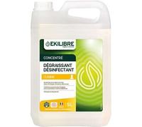 Détergent Dégraissant Désinfectant Alimentaire ecocert Bidon de 5L x 4 Sodel Blanc G