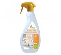 Détergent désinfectant alimentaire Ecocert - Prêt à l'emploi - RESPECT'HOME CUISINE - Spray 750ml -