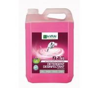 Détergent Désinfectant Sanitaires x 3 Colis de 4 Bidons 5L Action Pin