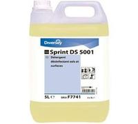 Détergent Désinfectant Sols et Surfaces x 4 x 5 Litres Diversey