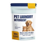 Détergent Lessive Anti-Odeur Urine Chat,Éliminateur d'Odeurs sur Vêtements d'Animaux,Destructeur Taches Odeurs Chiot Chien | Pour Literie, Couvertures, Serviettes, Coussins, Cages, Maison,