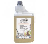 Détergent surodorant bactéricide sans rinçage - 3D premium JEDOR - Bidon doseur de 1L - Carton de 6 - Ambiance