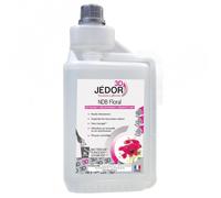 Détergent surodorant bactéricide sans rinçage - 3D premium JEDOR - Bidon doseur de 1L - Carton de 6 - Floral