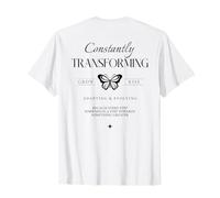 Détermination de la transformation du changement positif inspirante T-Shirt