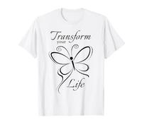 Détermination de la transformation du changement positif inspirante T-Shirt